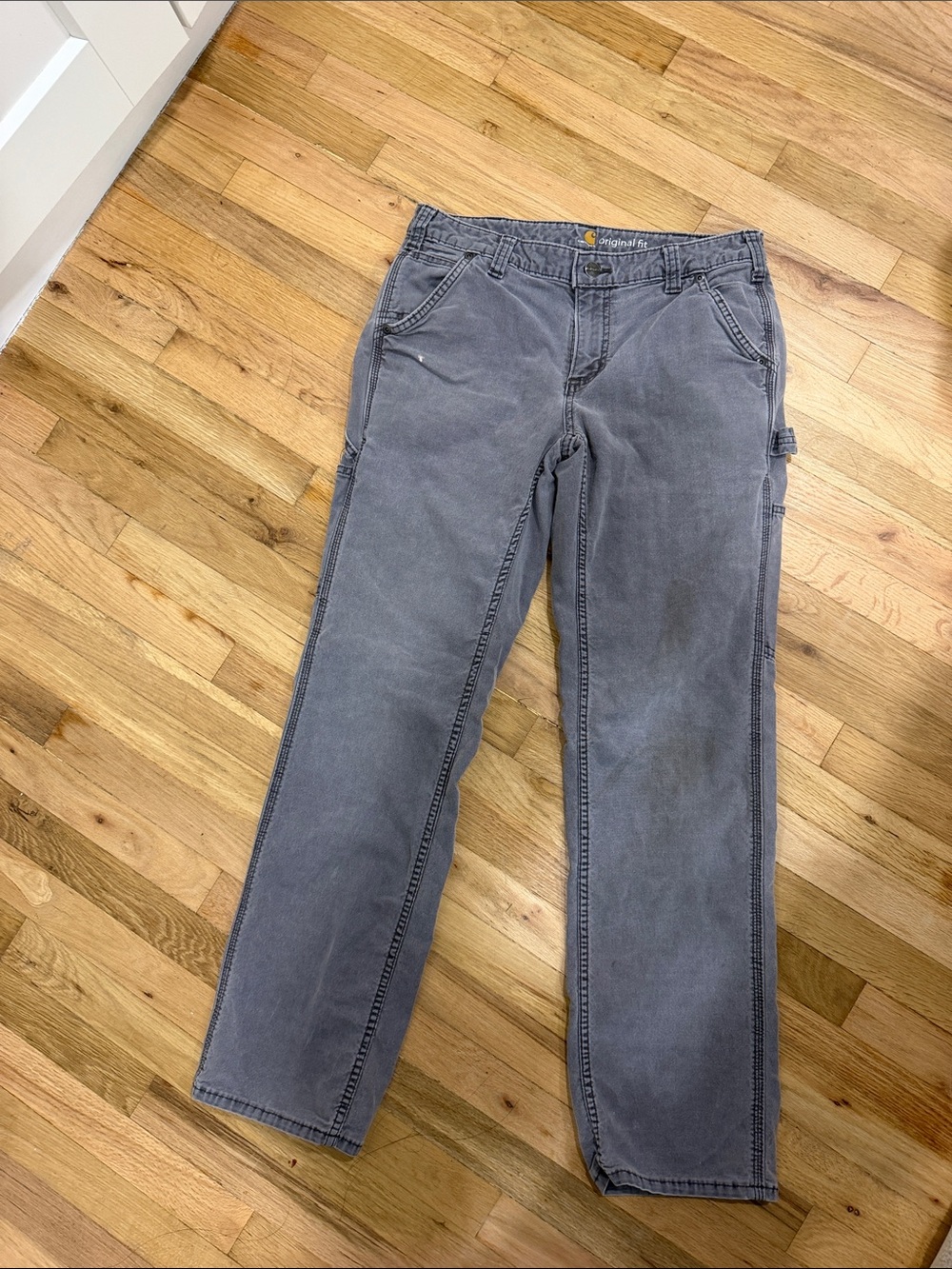 Carhartt Men's Gray Cargo Work Pants